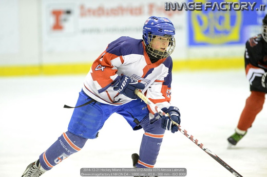 2014-12-21 Hockey Milano Rossoblu U12-Aosta 0375 Alessia Labruna